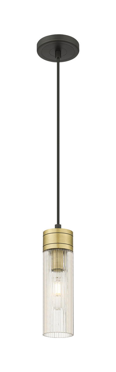 Downtown Urban Mini Pendant Antique Brass