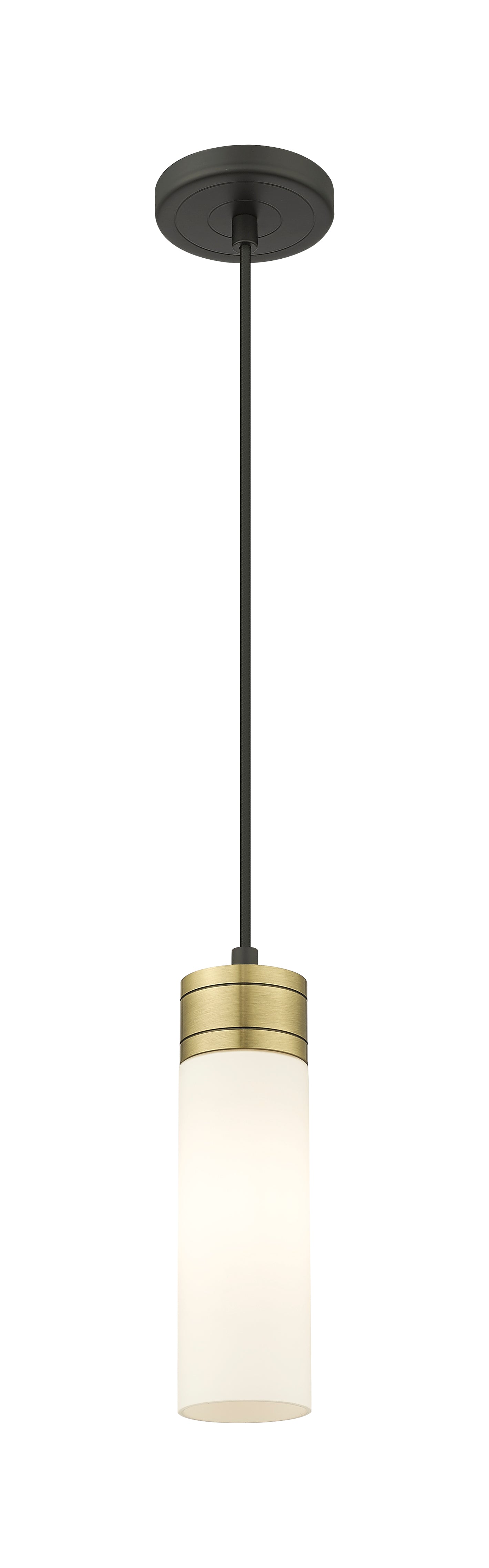 Downtown Urban Mini Pendant Antique Brass