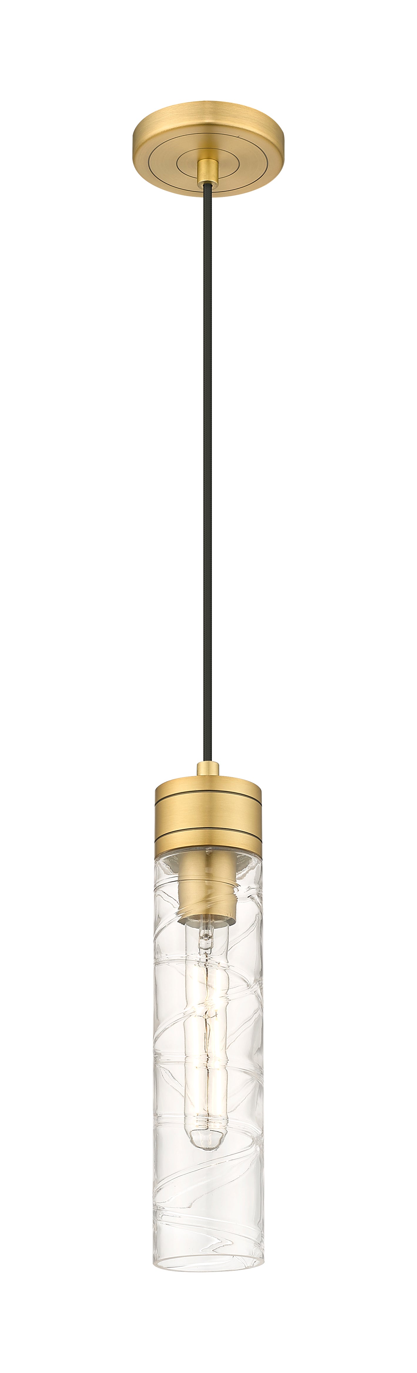 Downtown Urban Mini Pendant Antique Brass