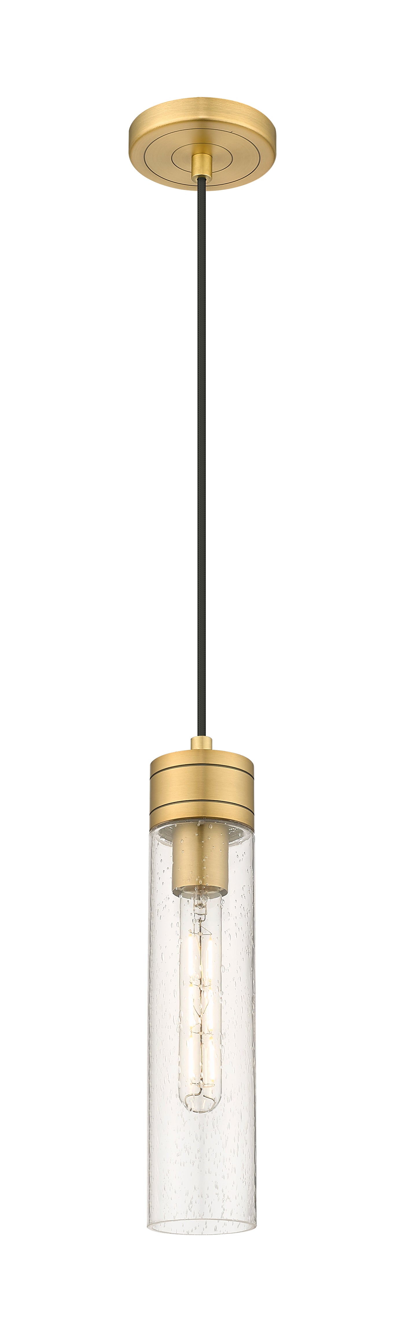 Downtown Urban Mini Pendant Antique Brass