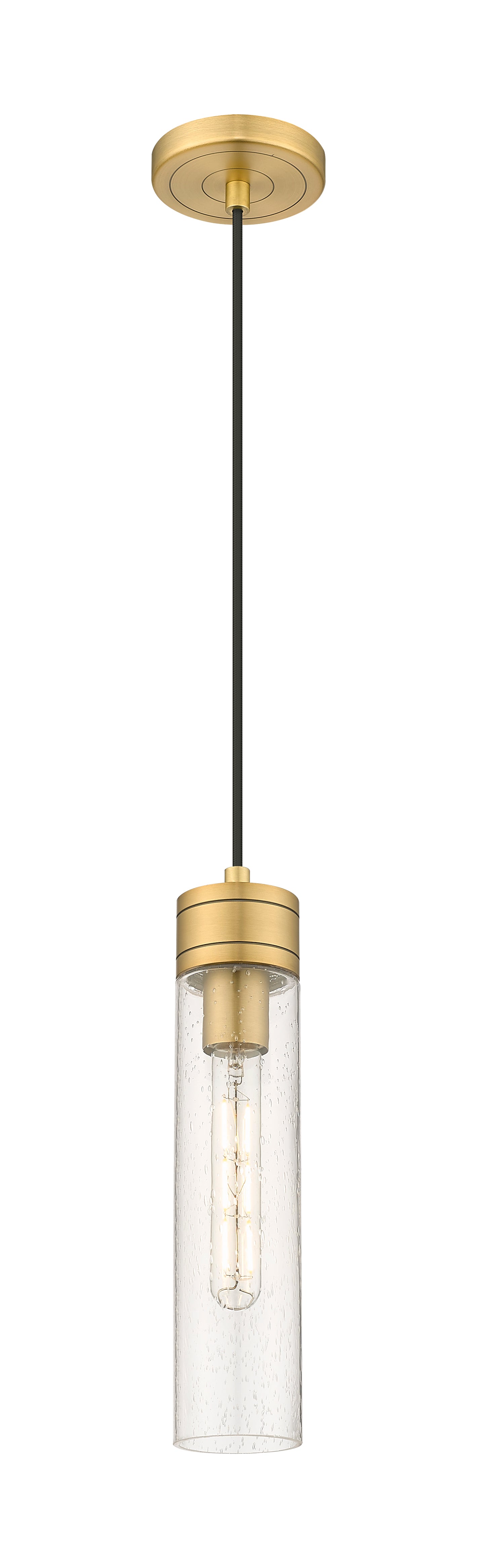 Downtown Urban Mini Pendant Antique Brass