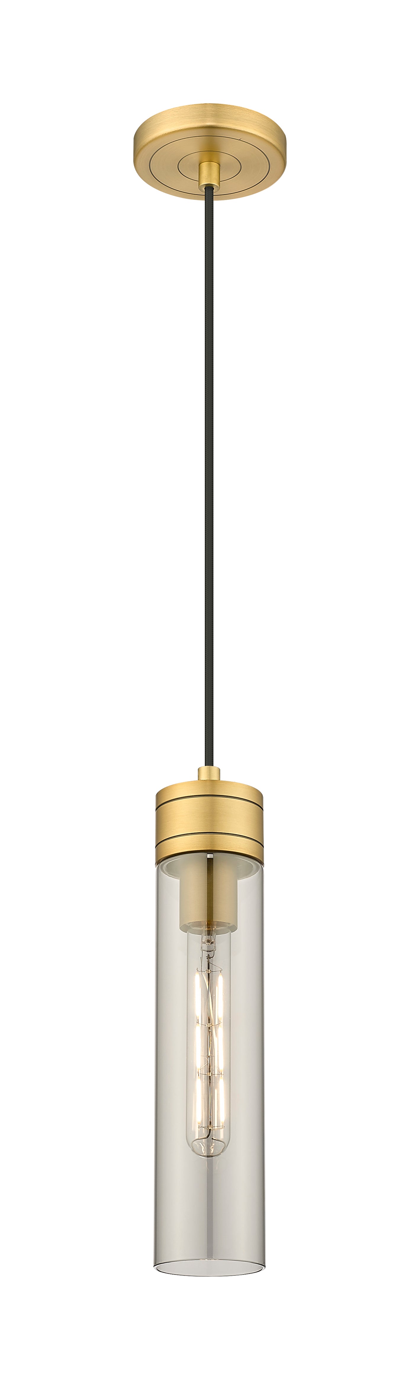 Downtown Urban Mini Pendant Antique Brass