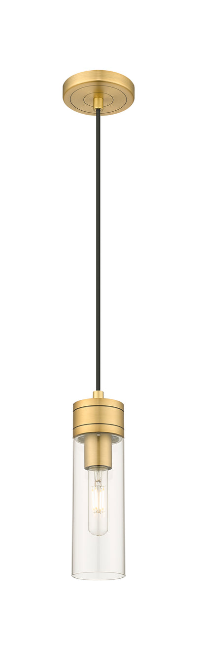 Downtown Urban Mini Pendant Antique Brass