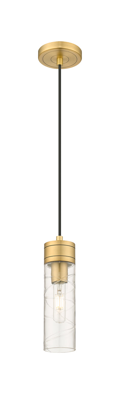 Downtown Urban Mini Pendant Antique Brass