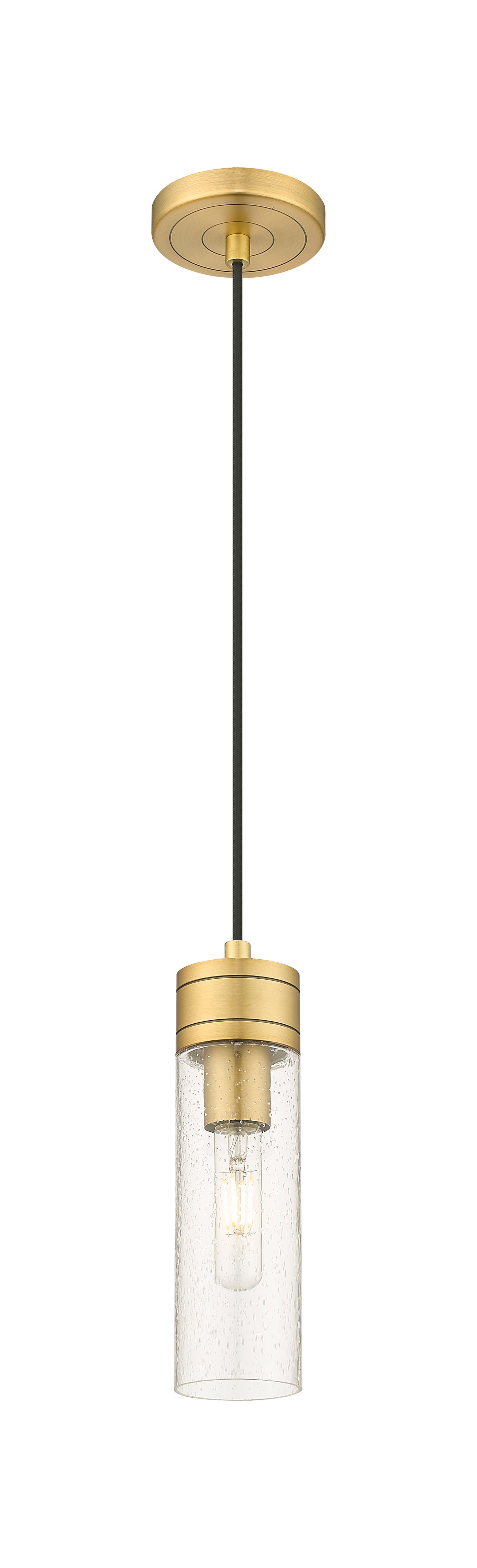 Downtown Urban Mini Pendant Antique Brass