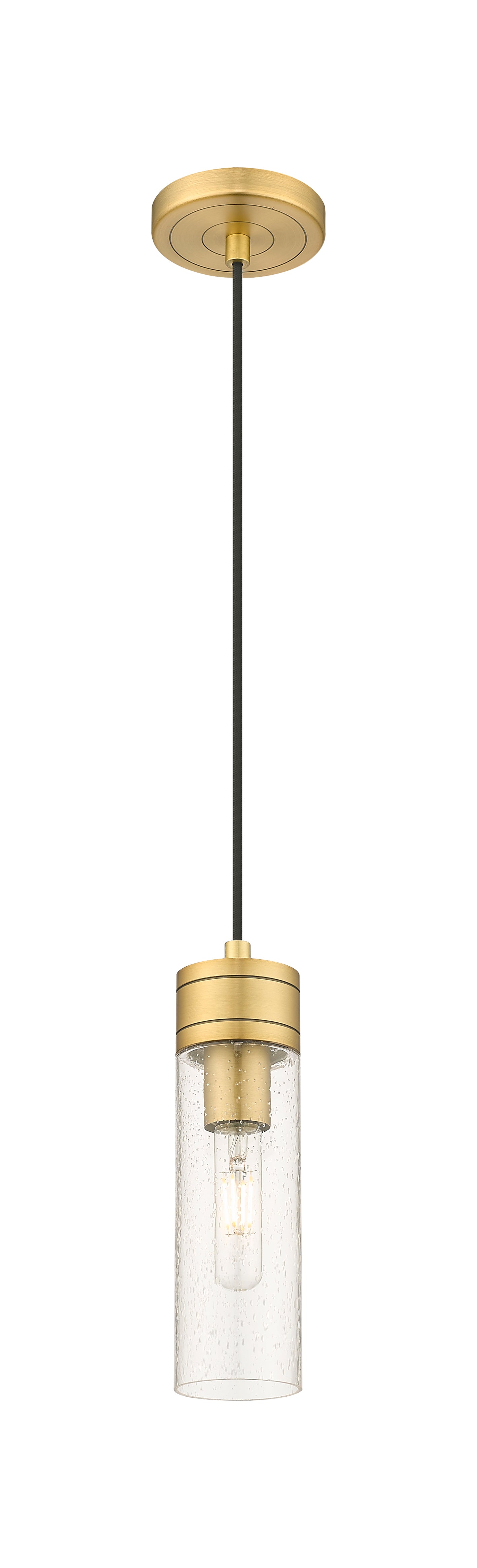 Downtown Urban Mini Pendant Antique Brass