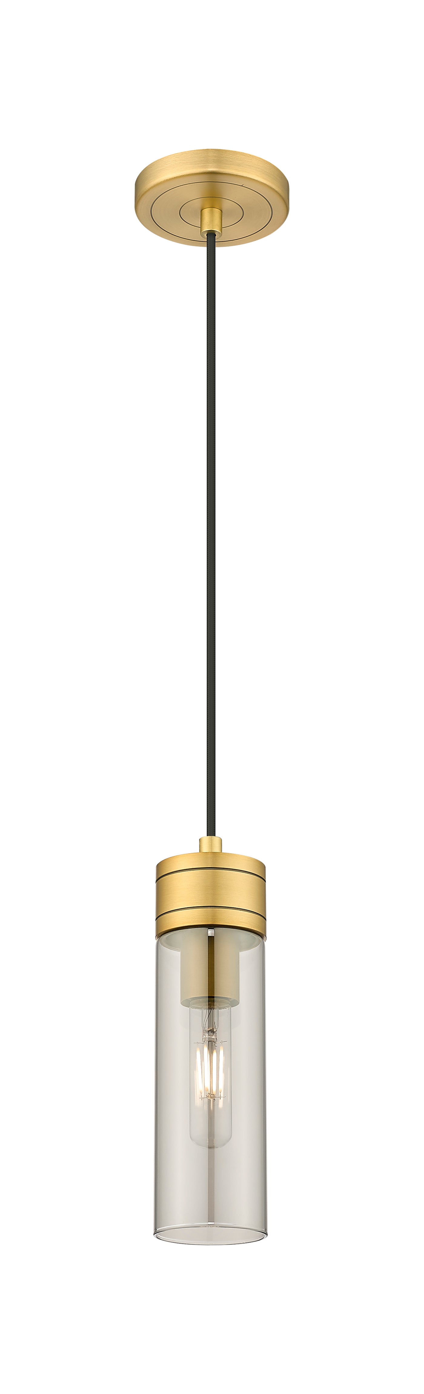 Downtown Urban Mini Pendant Antique Brass
