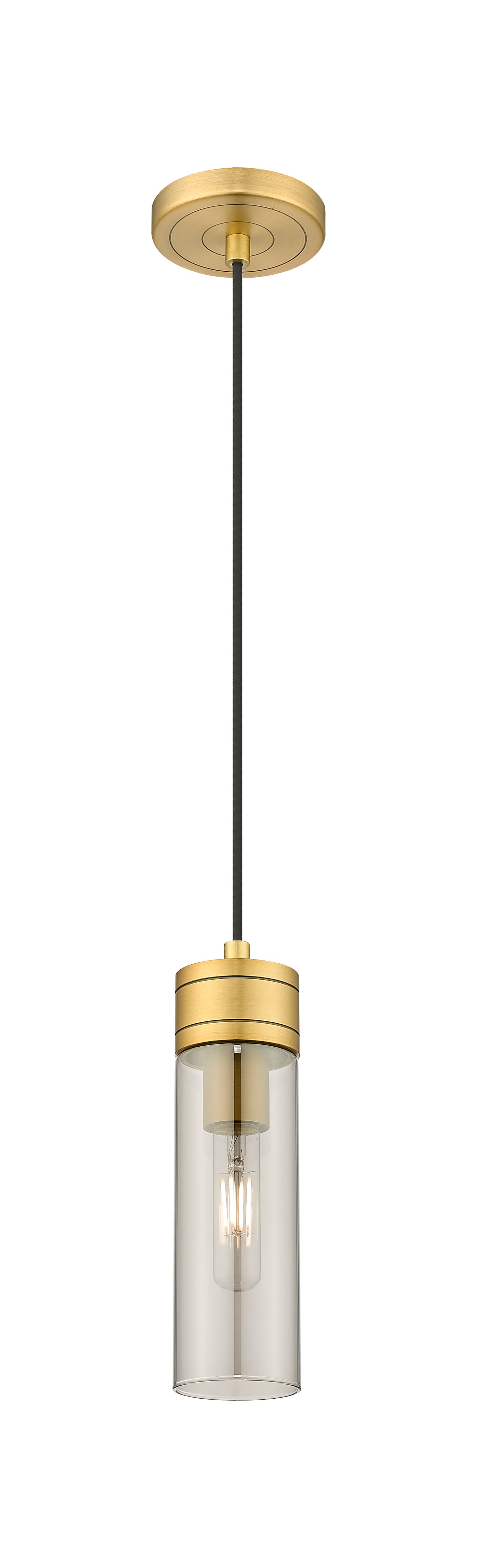 Downtown Urban Mini Pendant Antique Brass