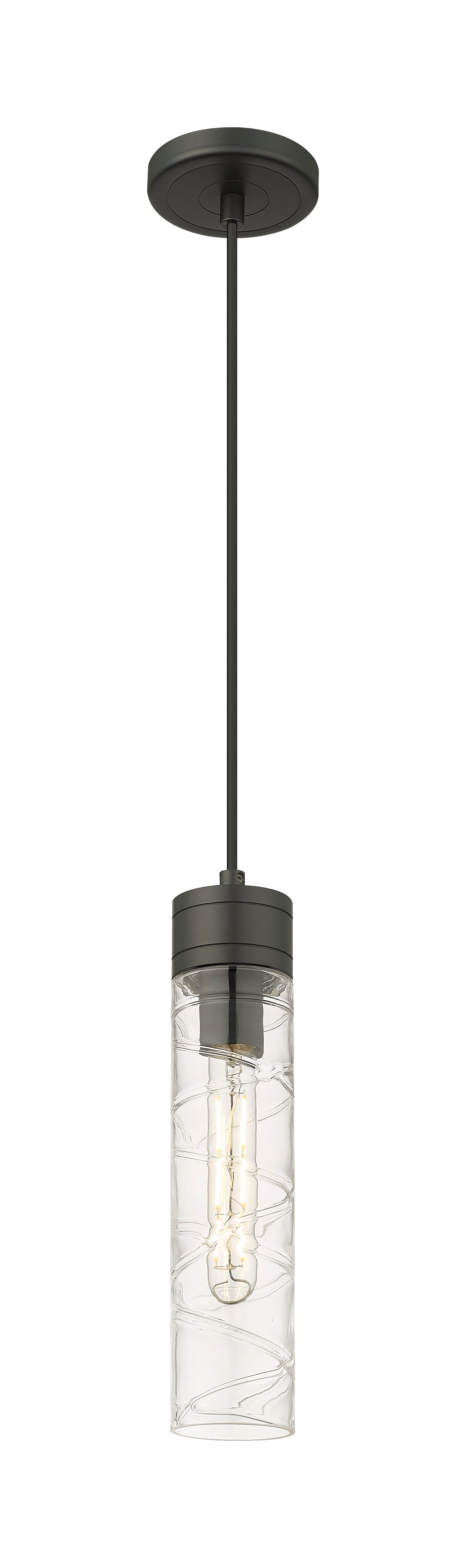 Downtown Urban Mini Pendant Antique Brass