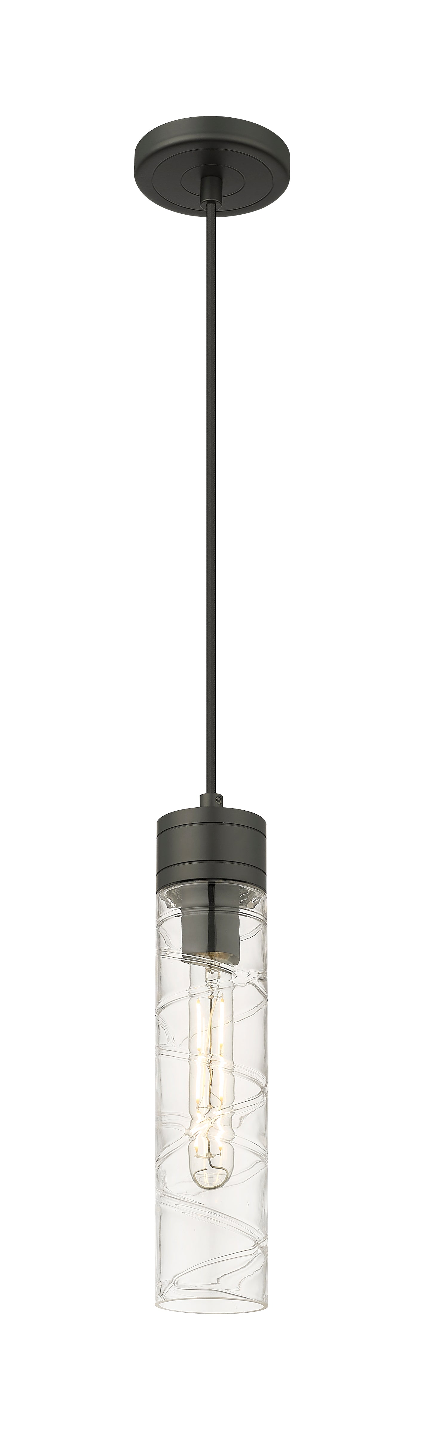 Downtown Urban Mini Pendant Antique Brass