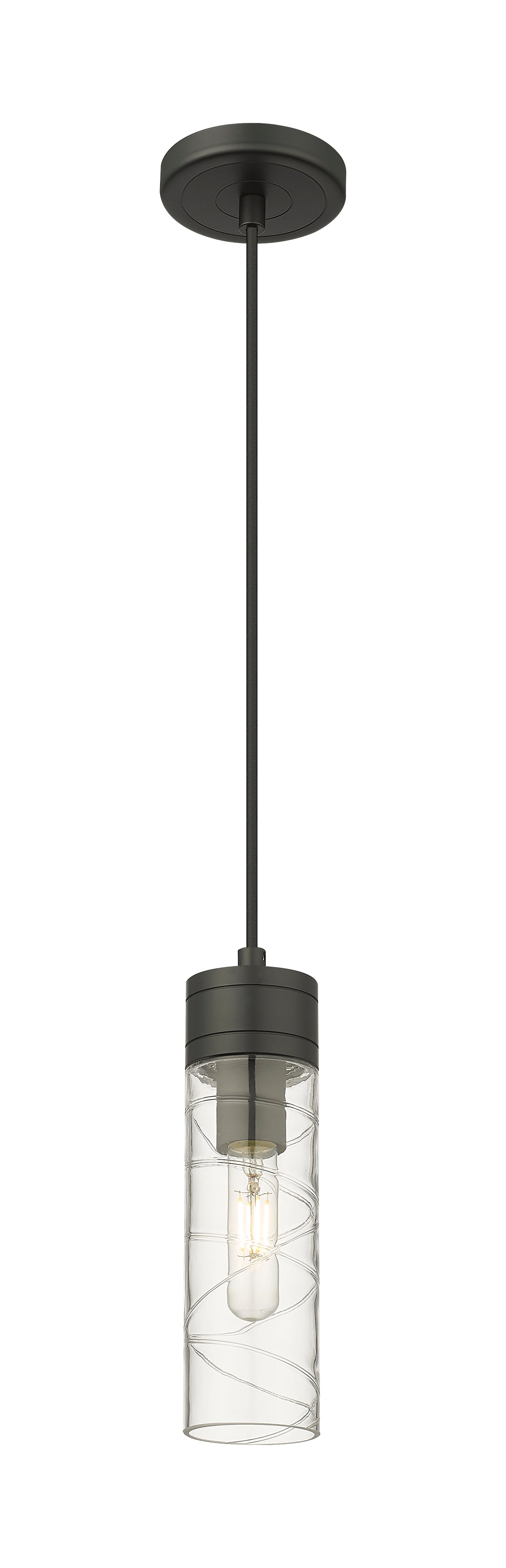 Downtown Urban Mini Pendant Antique Brass