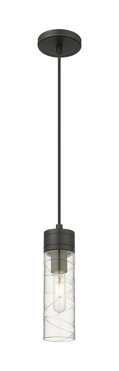 Downtown Urban Mini Pendant Antique Brass