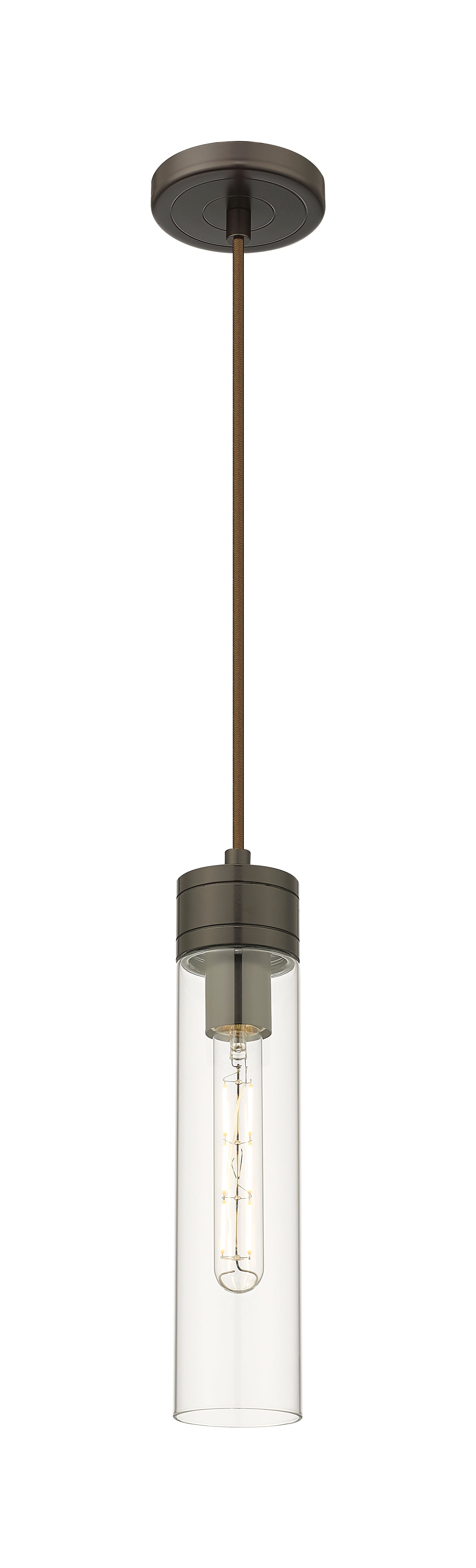 Downtown Urban Mini Pendant Antique Brass