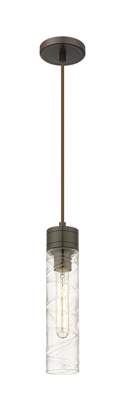 Downtown Urban Mini Pendant Antique Brass