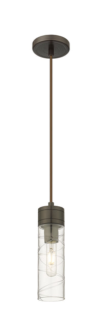Downtown Urban Mini Pendant Antique Brass