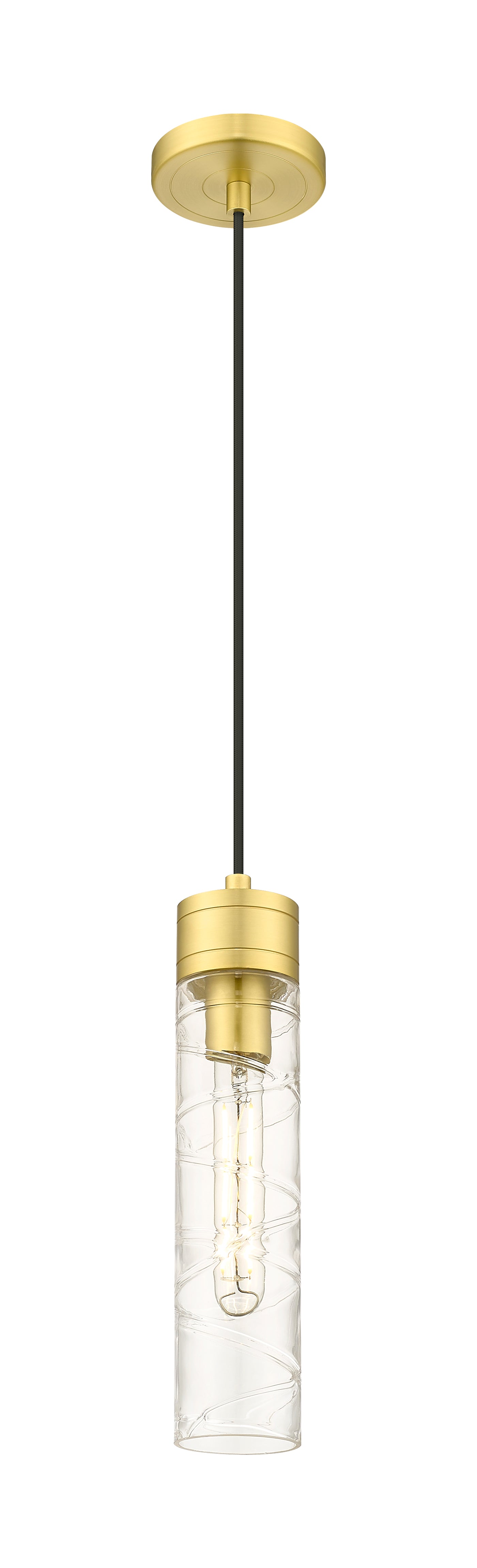 Downtown Urban Mini Pendant Antique Brass