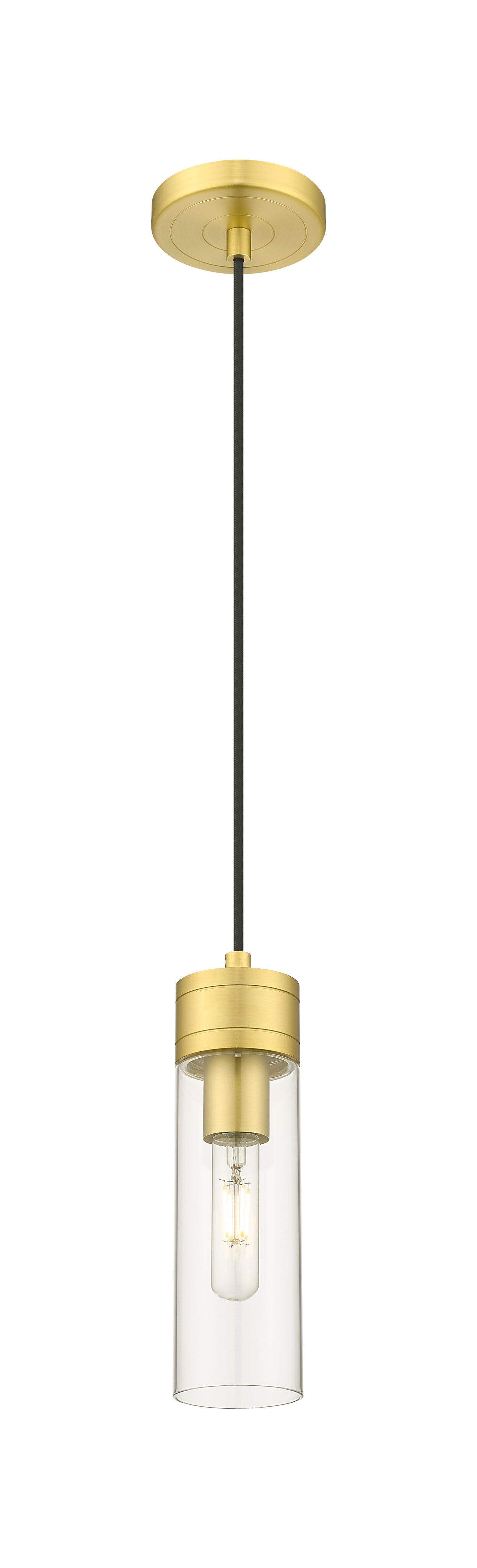 Downtown Urban Mini Pendant Antique Brass