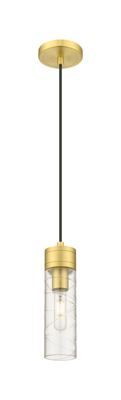 Downtown Urban Mini Pendant Antique Brass