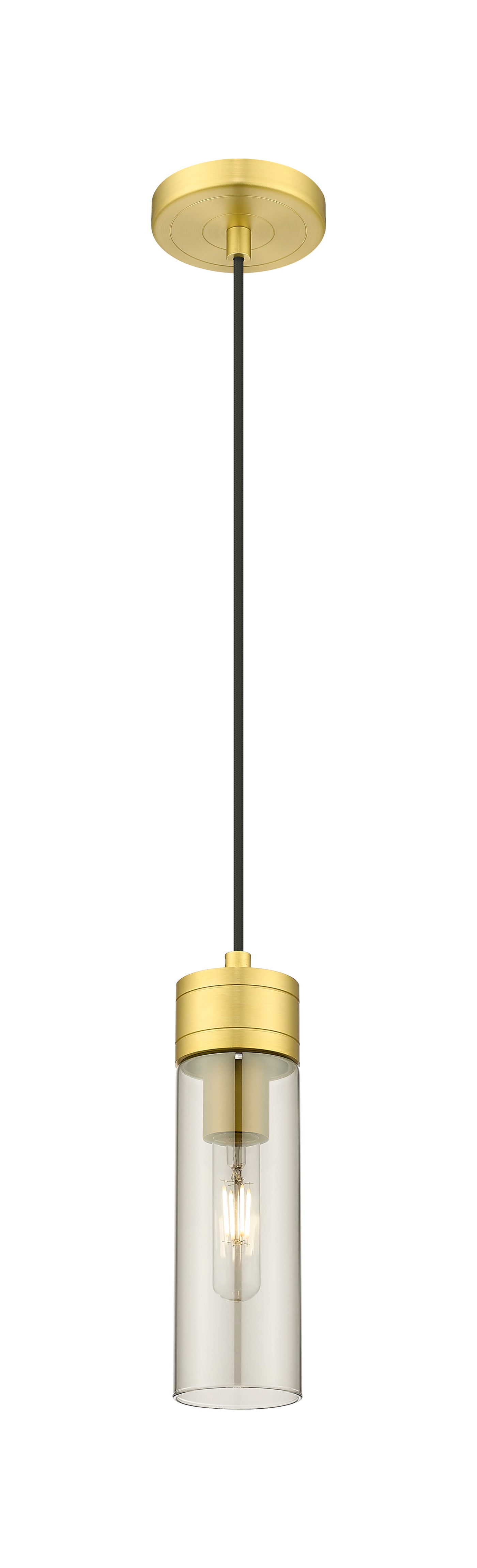 Downtown Urban Mini Pendant Antique Brass