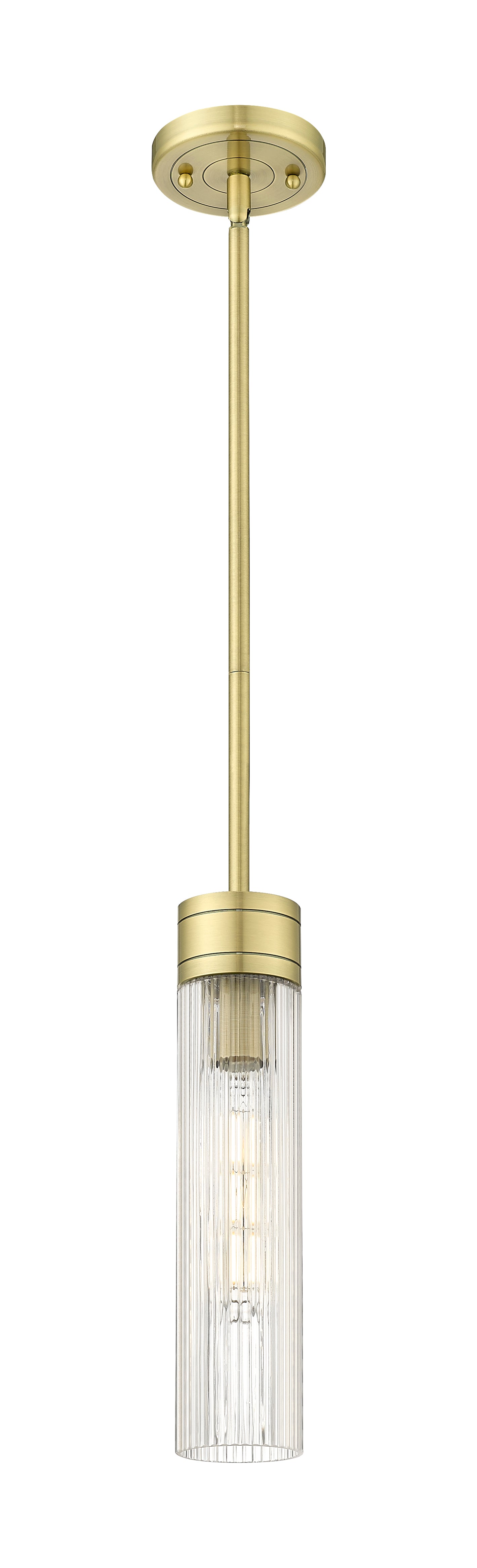 Downtown Urban Mini Pendant Antique Brass