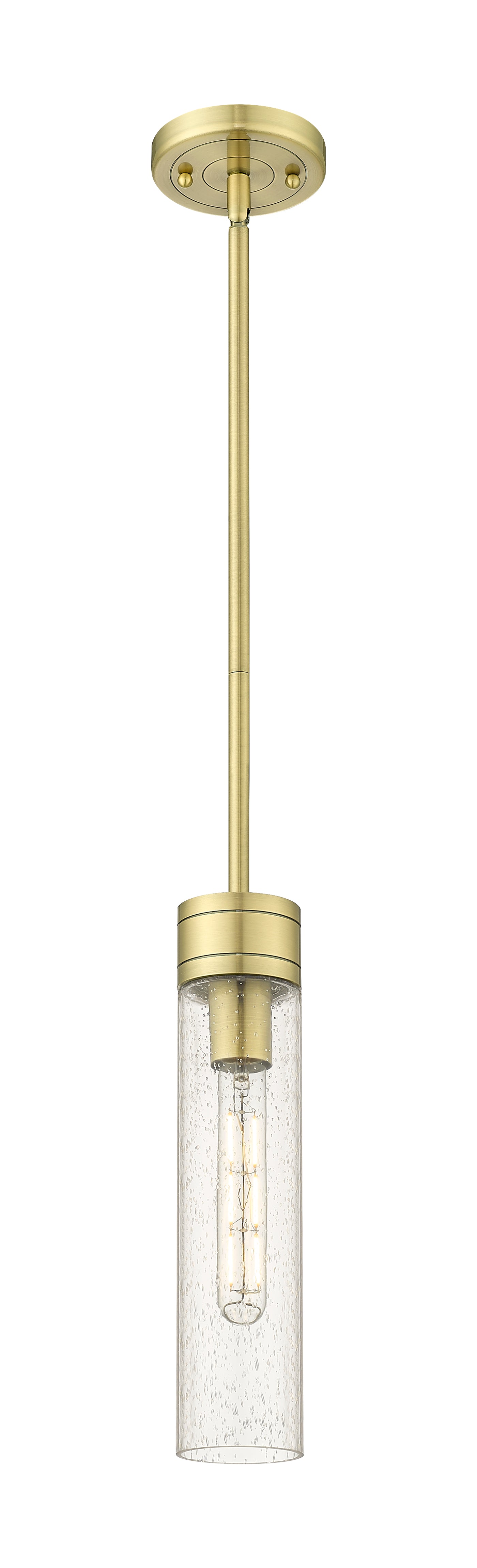 Downtown Urban Mini Pendant Antique Brass