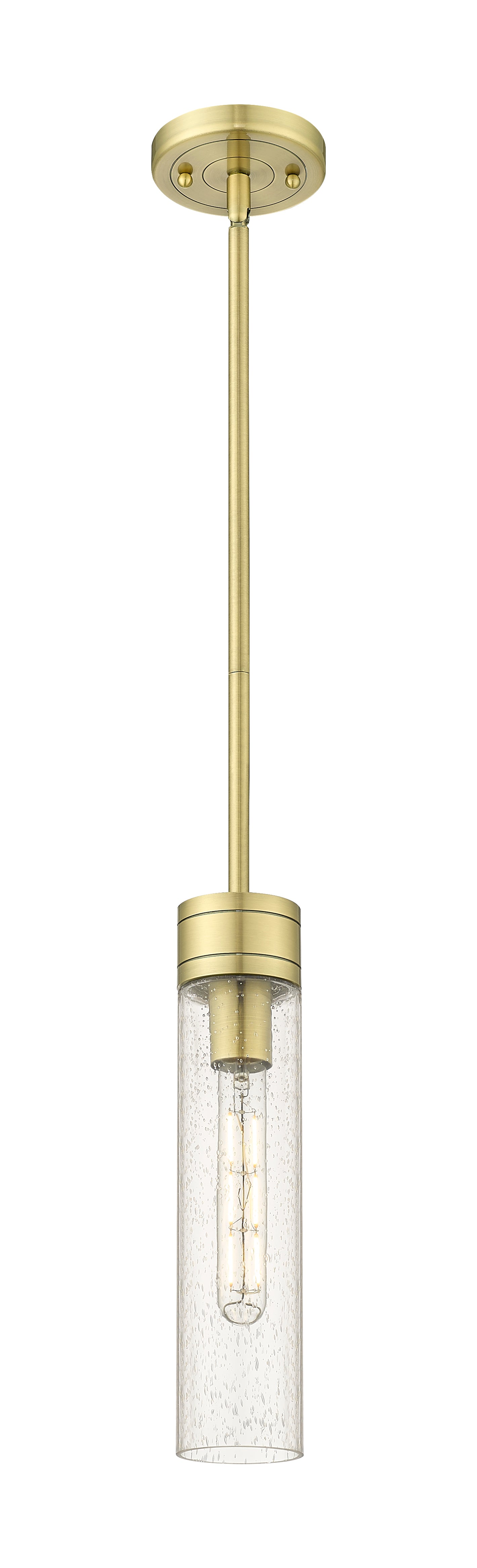 Downtown Urban Mini Pendant Antique Brass