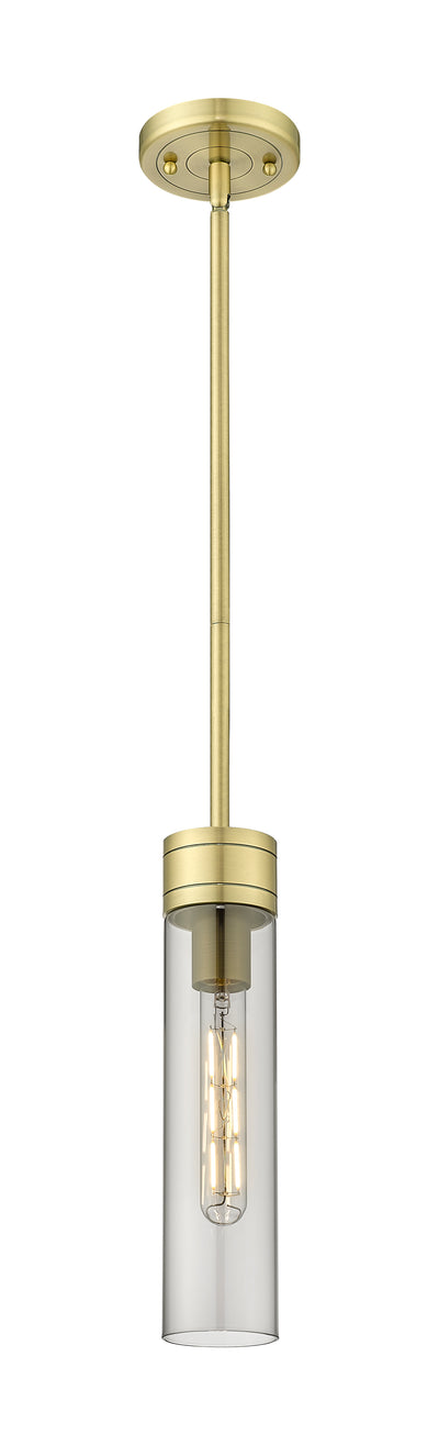 Downtown Urban Mini Pendant Antique Brass