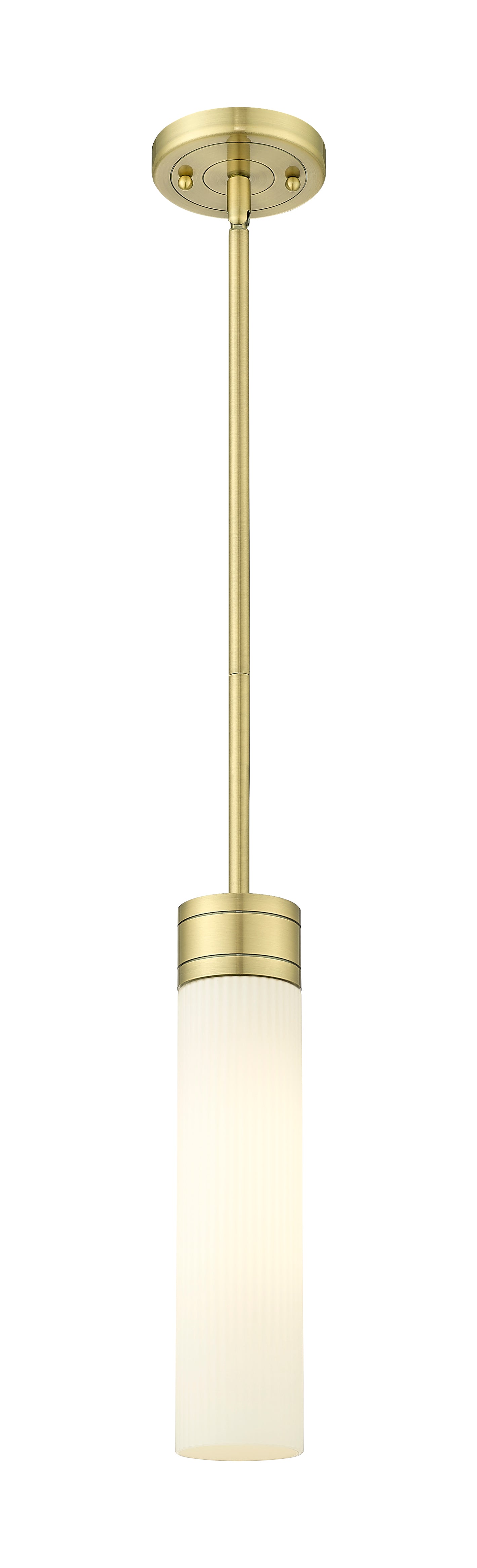 Downtown Urban Mini Pendant Antique Brass