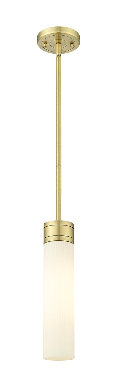 Downtown Urban Mini Pendant Antique Brass
