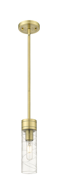Downtown Urban Mini Pendant Antique Brass