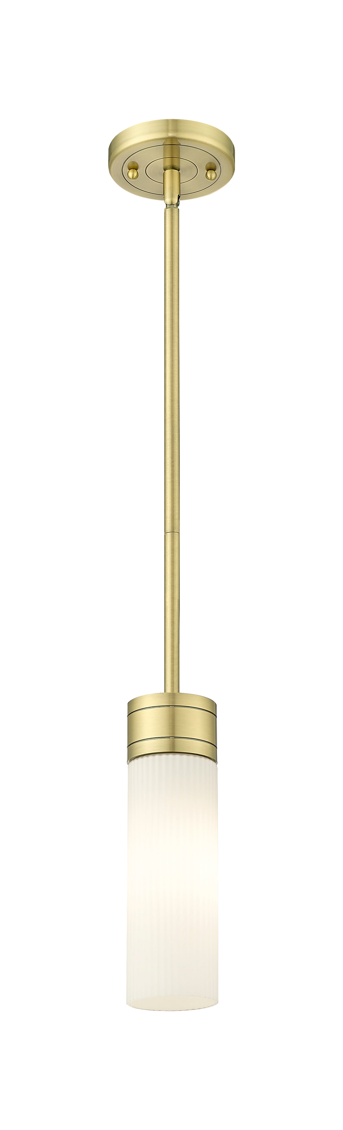 Downtown Urban Mini Pendant Antique Brass