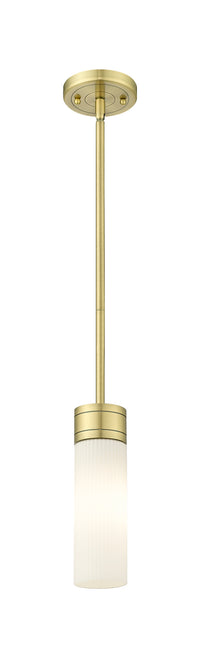 Downtown Urban Mini Pendant Antique Brass