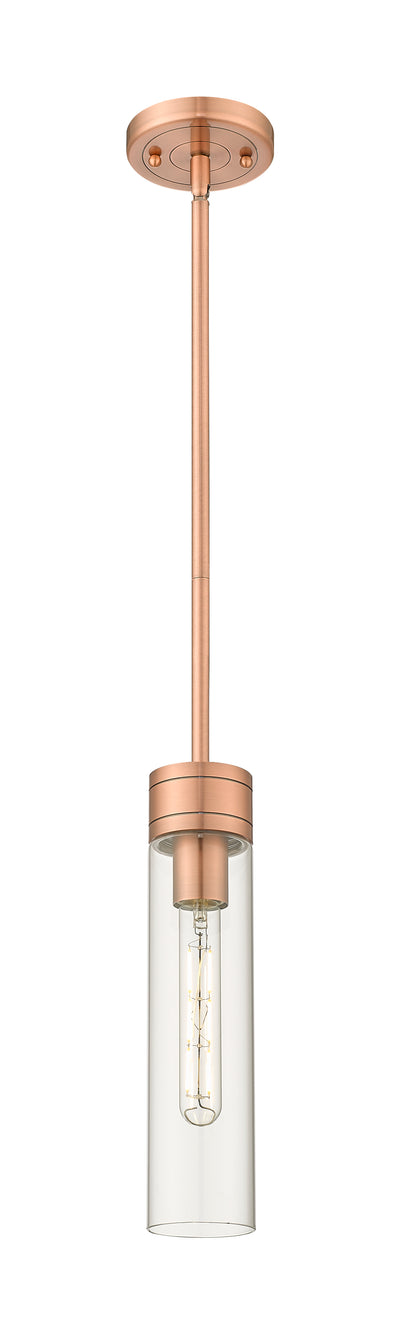 Downtown Urban Mini Pendant Antique Brass