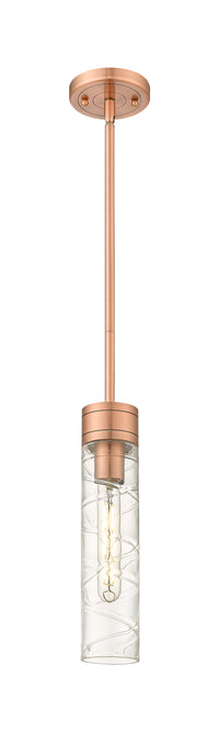 Downtown Urban Mini Pendant Antique Brass