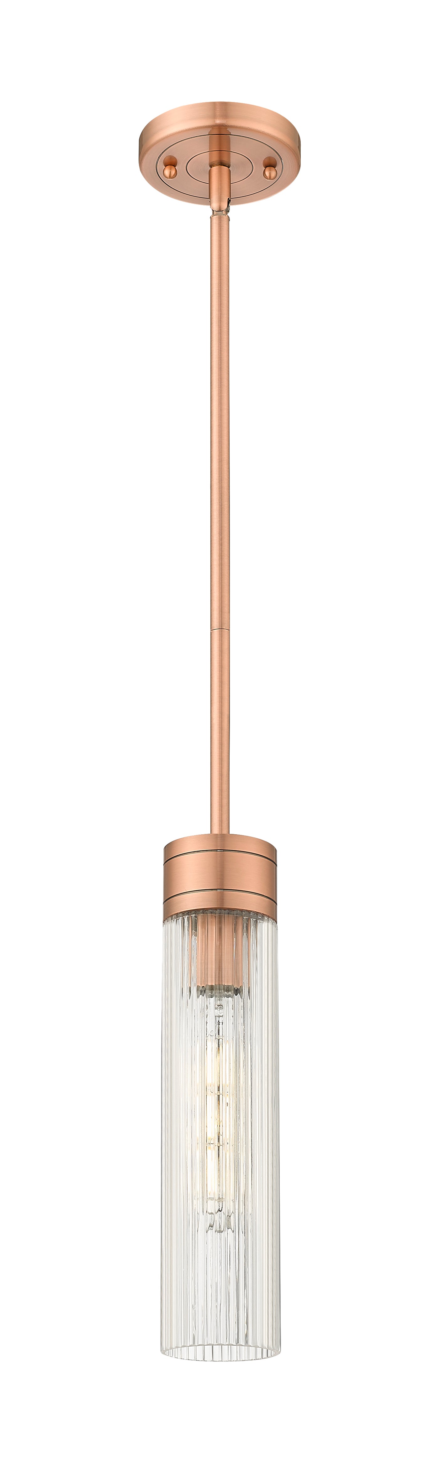 Downtown Urban Mini Pendant Antique Brass