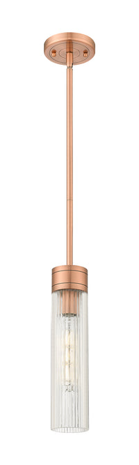 Downtown Urban Mini Pendant Antique Brass