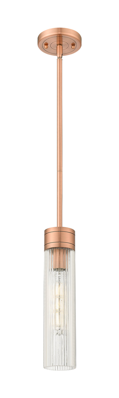 Downtown Urban Mini Pendant Antique Brass