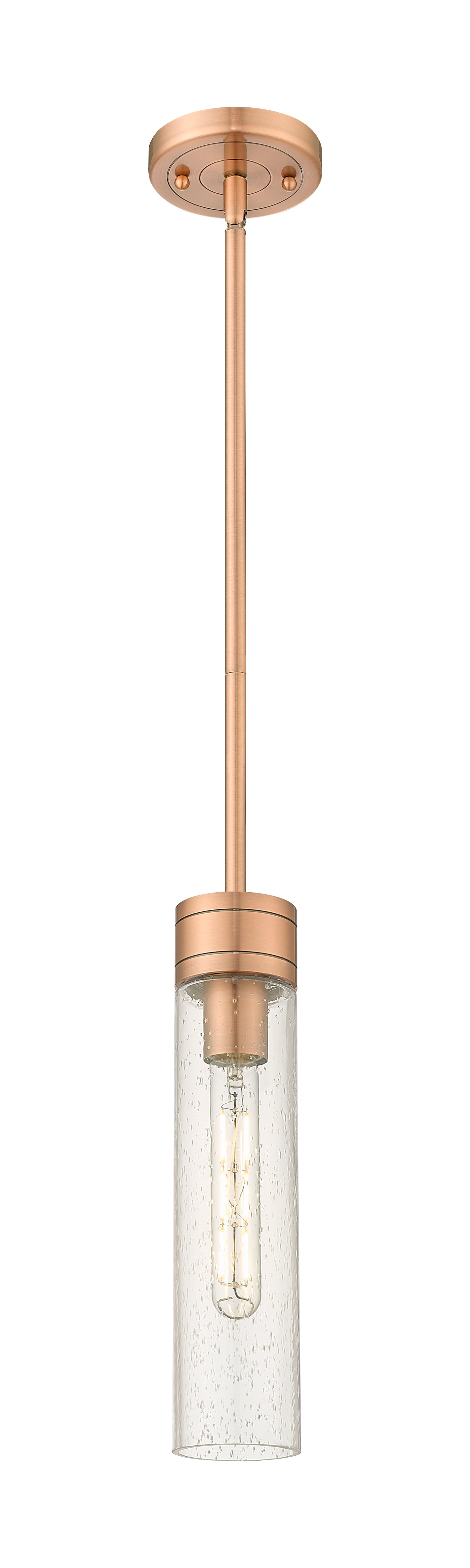 Downtown Urban Mini Pendant Antique Brass