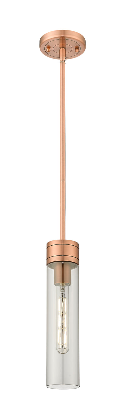 Downtown Urban Mini Pendant Antique Brass