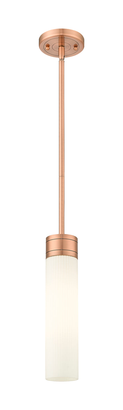 Downtown Urban Mini Pendant Antique Brass