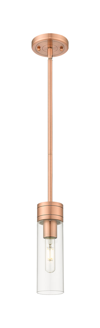 Downtown Urban Mini Pendant Antique Brass