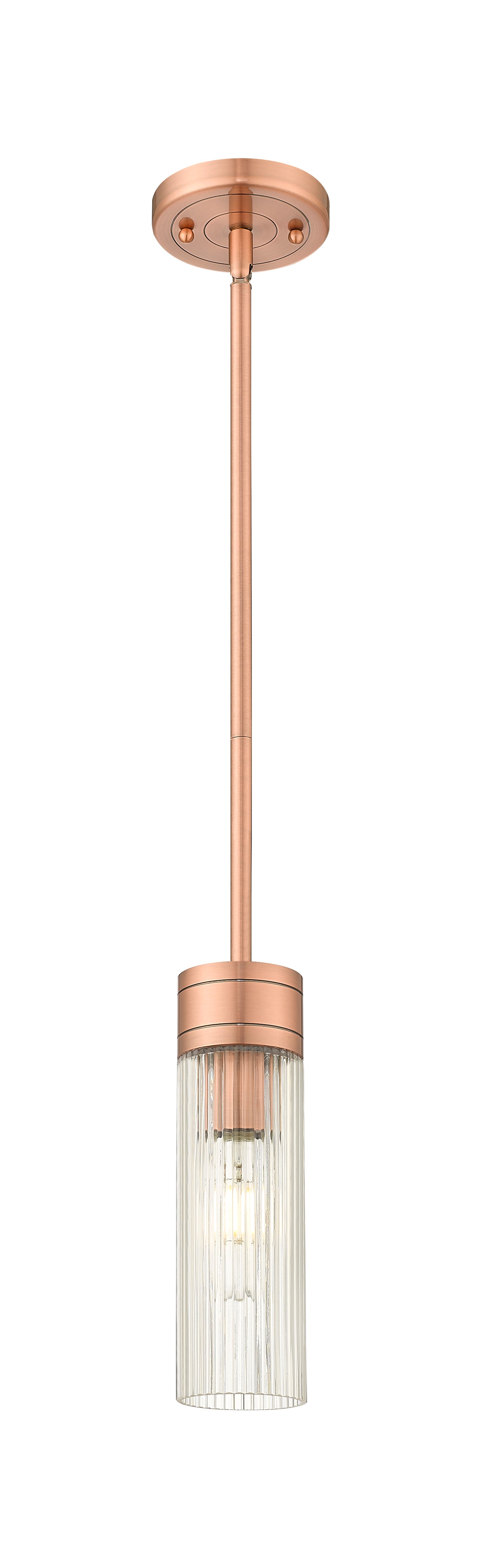 Downtown Urban Mini Pendant Antique Brass