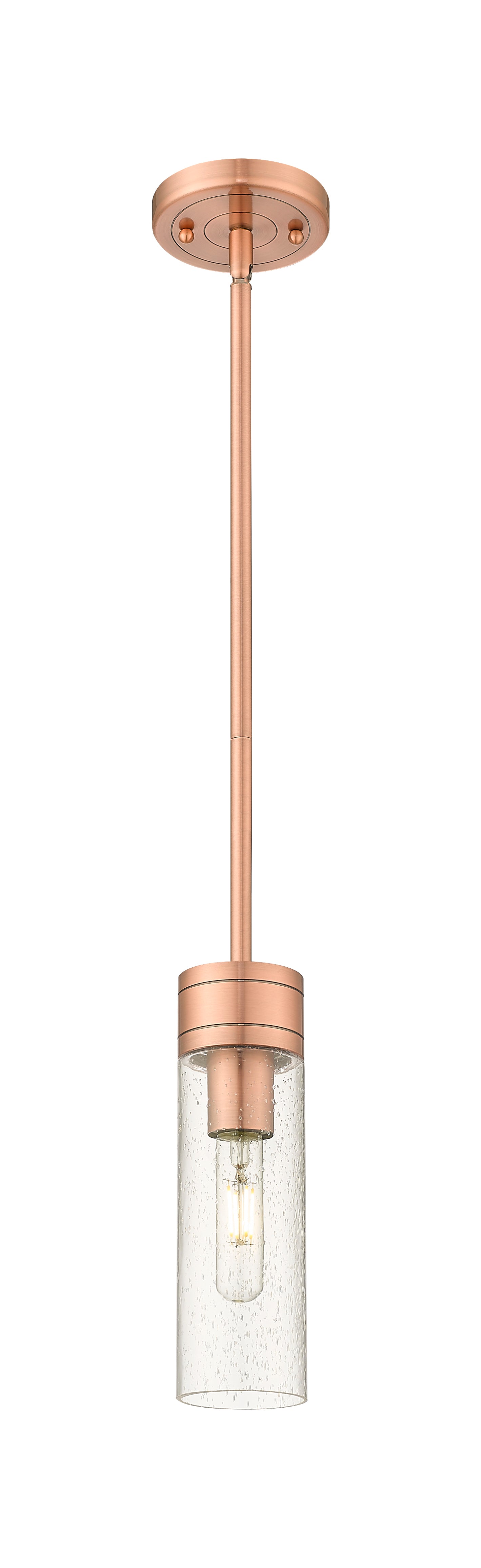 Downtown Urban Mini Pendant Antique Brass