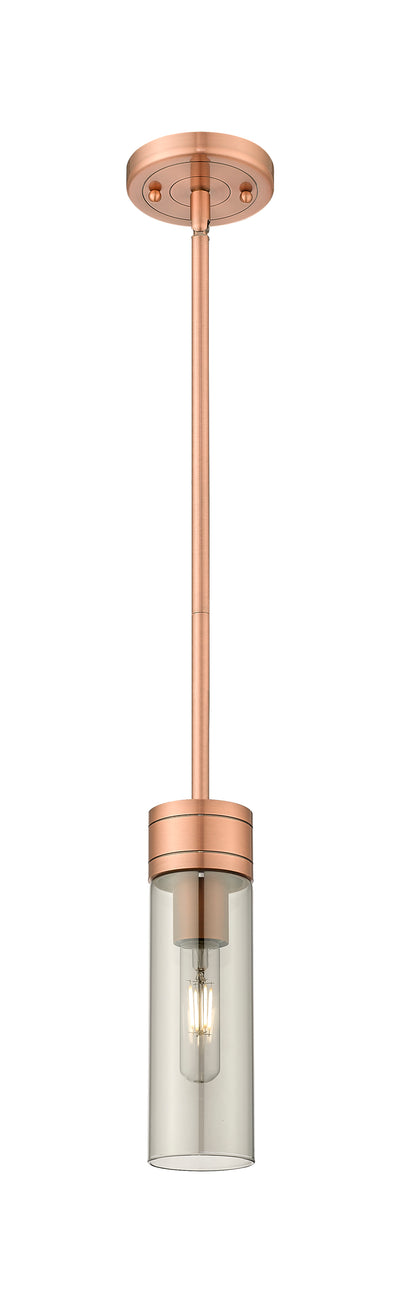 Downtown Urban Mini Pendant Antique Brass