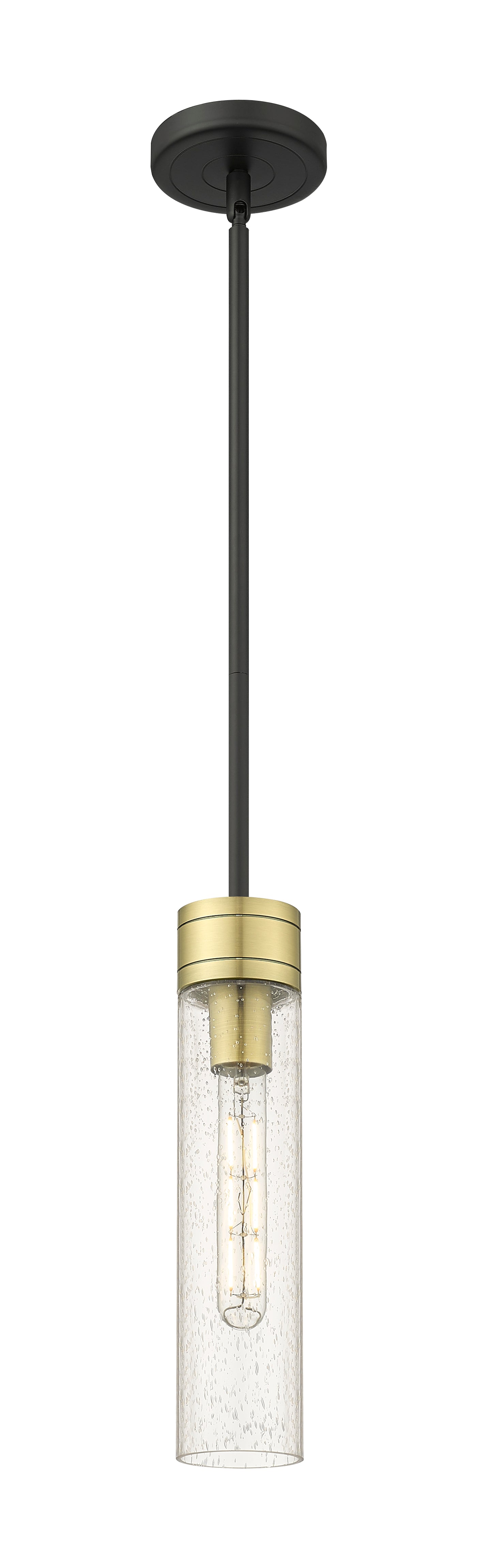 Downtown Urban Mini Pendant Antique Brass