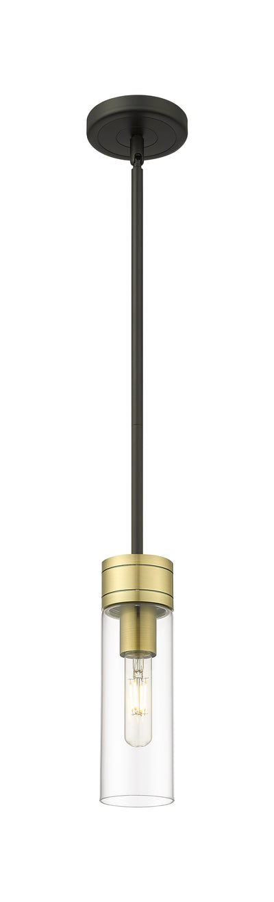 Downtown Urban Mini Pendant Antique Brass