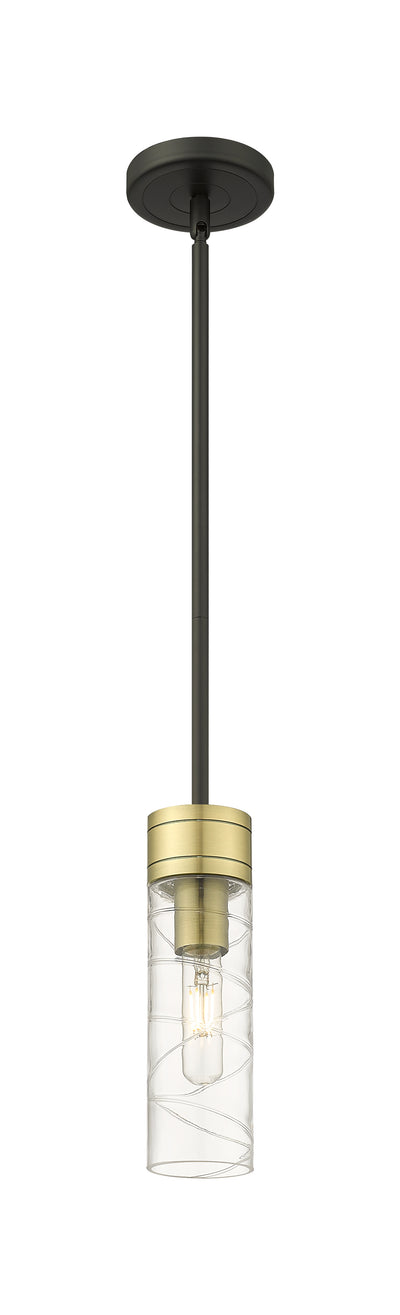 Downtown Urban Mini Pendant Antique Brass