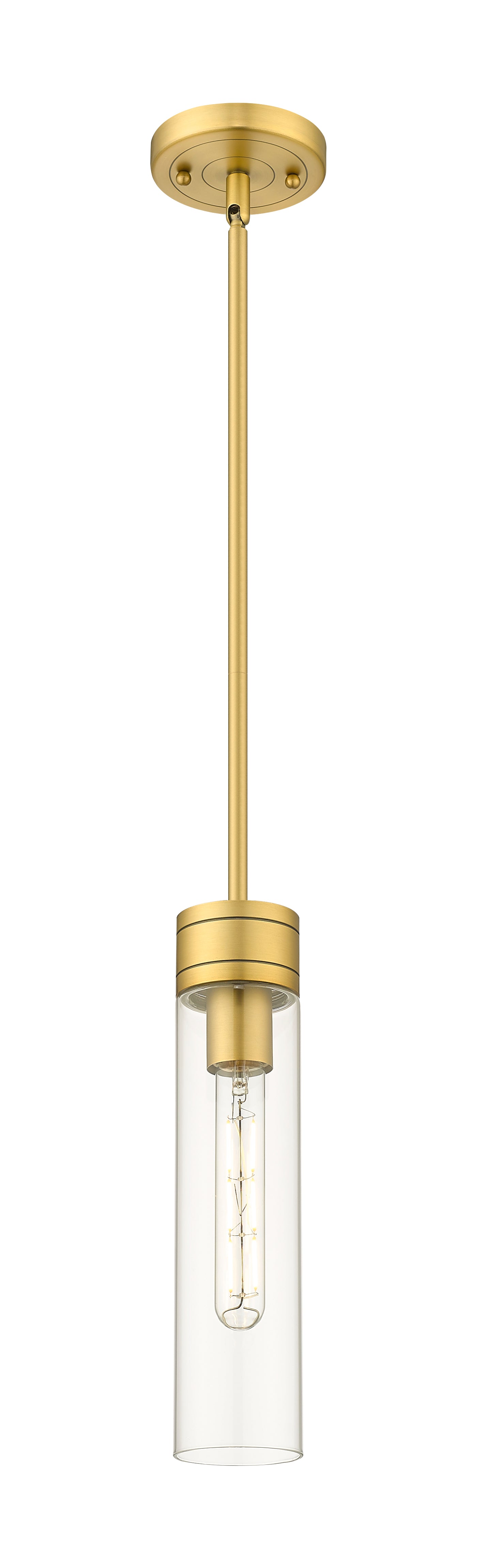 Downtown Urban Mini Pendant Antique Brass