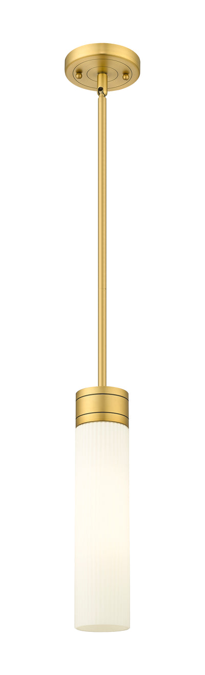 Downtown Urban Mini Pendant Antique Brass
