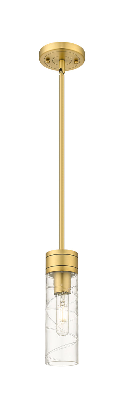 Downtown Urban Mini Pendant Antique Brass
